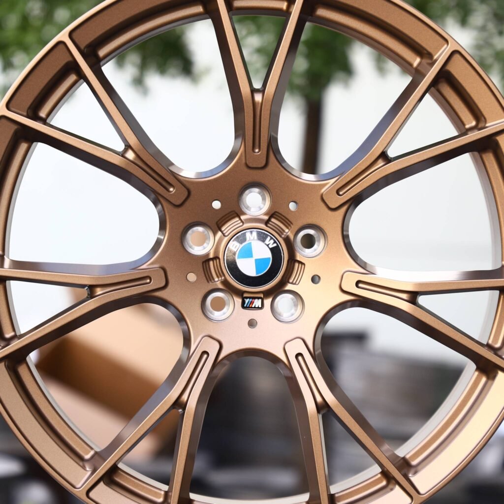 BMW M3 F80 wheels – Bronze 7 Y-Spoke, lip and barrel detail