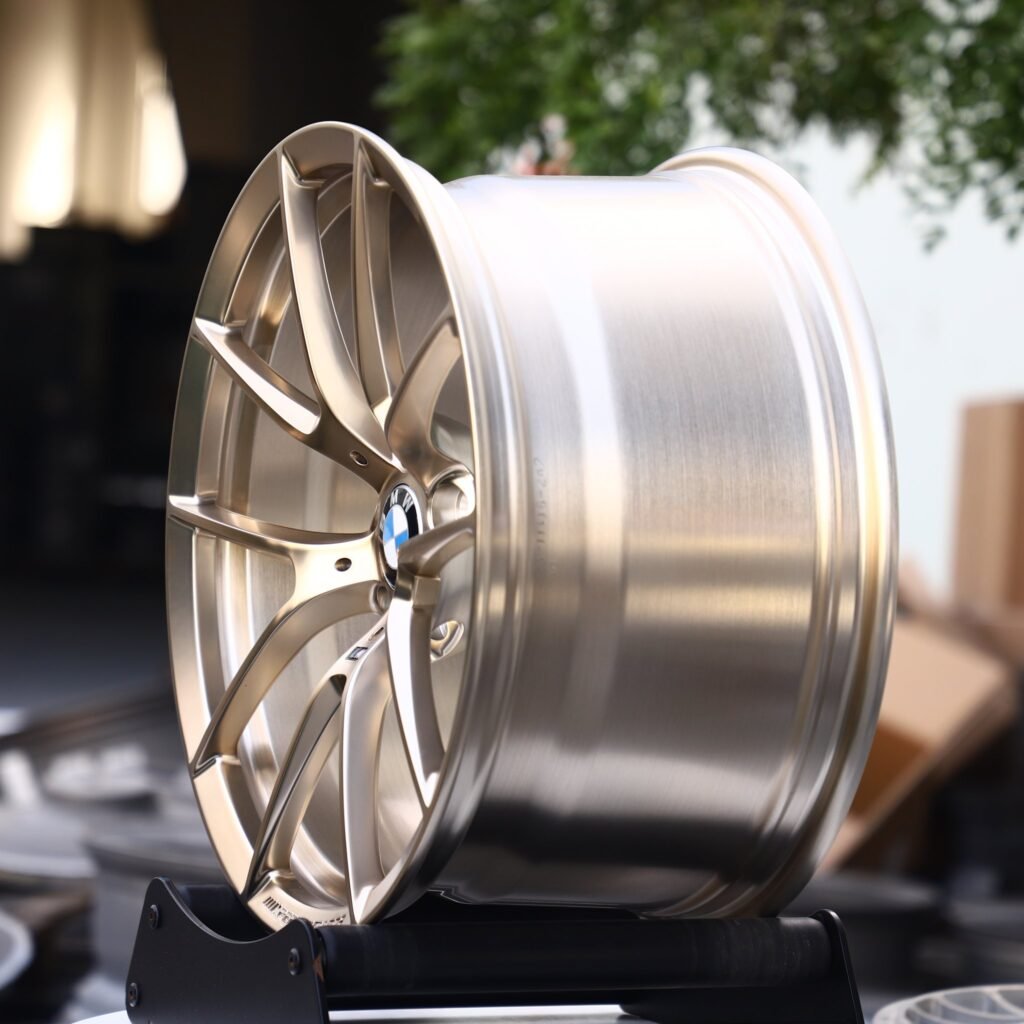5x112 wheels – Bronze Custom, side view