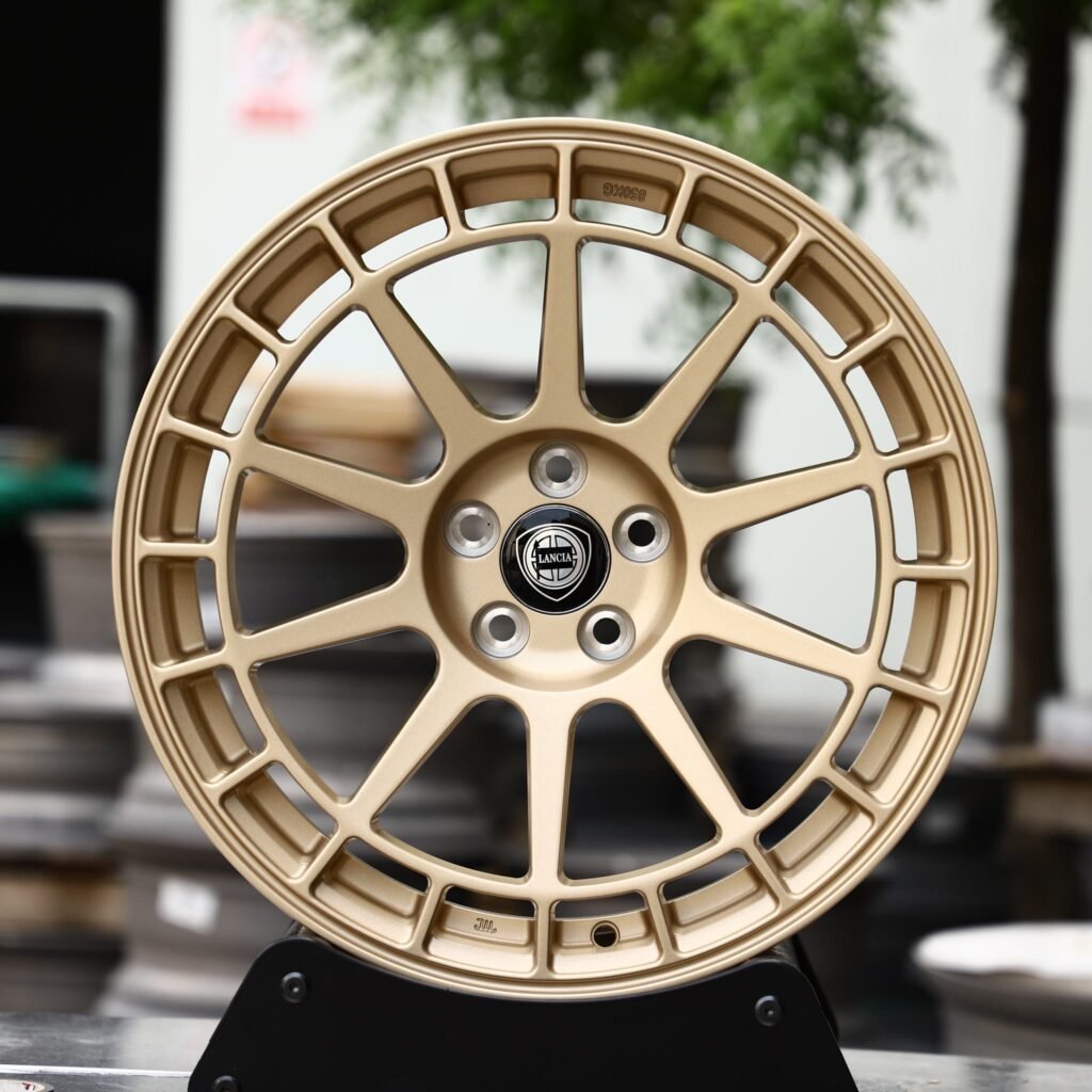 Lancia Phedra wheels – Bronze Double-Ring (Lancia OEM-Style), front view