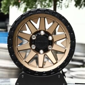 Toyota 4Runner / Tacoma Off-Road 6-Lug Forged Wheels – Bronze / Gloss Black Deep Lip