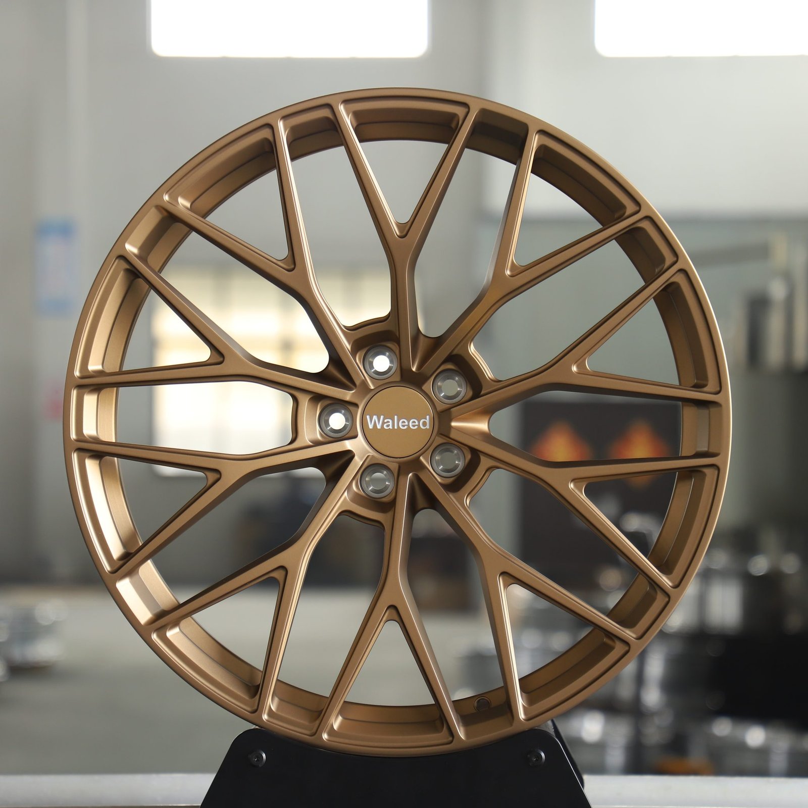 BMW X5 wheels – Bronze Gold 10 Y-Spoke, front view