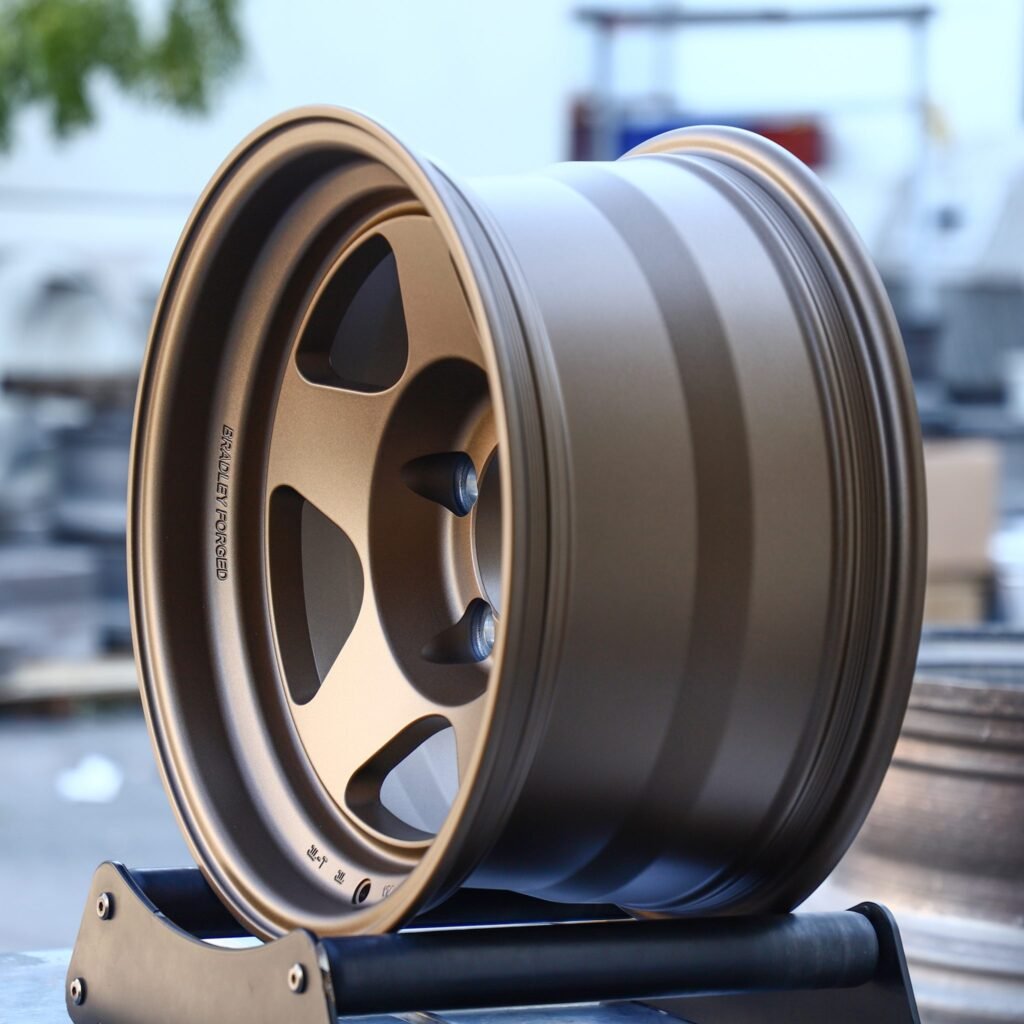 Bronze Semi-Full-Face Forged Wheels - Jeep Wrangler / Toyota Land Cruiser Fitment (5-Lug) view 3
