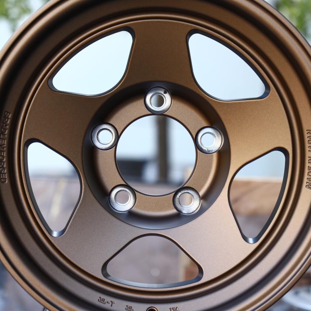 Bronze Semi-Full-Face Forged Wheels - Jeep Wrangler / Toyota Land Cruiser Fitment (5-Lug) view 4