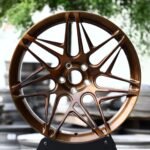 Porsche 911 / BMW M3 Forged Wheels – Bronze Split