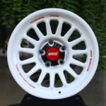 Brox Gloss White 15-Spoke Deep Lip Forged Wheels - Porsche 911 / BMW M3 Fitment (5-Lug)