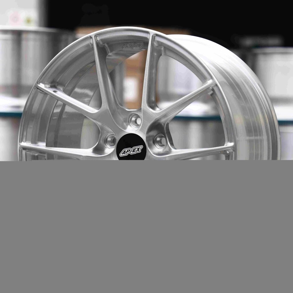 BMW 3 Series F30 wheels – Brushed Silver 5 Y-Spoke, angled view