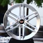 Cadillac OEM-Style Brushed Silver Double 5-Spoke Forged Wheels – Cadillac CT5 / CT6 Fitment (5-Lug)