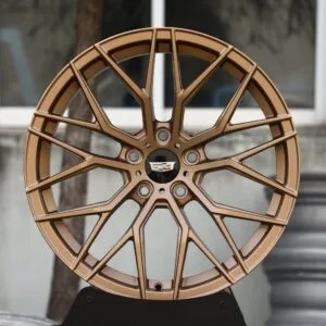 Cadillac OEM-Style Bronze Mesh Multi-Spoke Forged Wheels – Cadillac CT5 / CT4 Fitment (5-Lug)