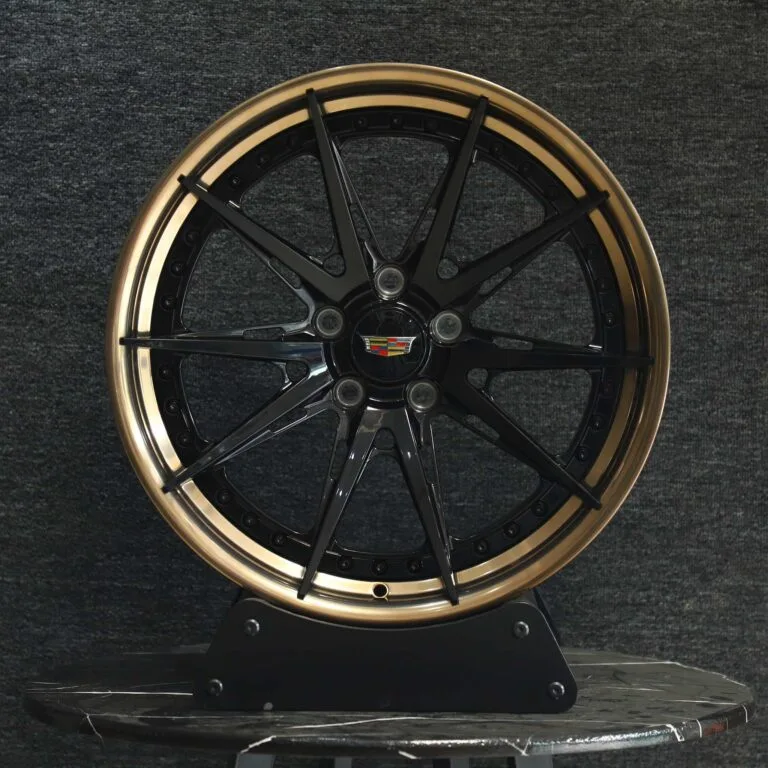 Cadillac OEM-Style Custom Finish 2-Piece Off-Road Forged Wheels – Cadillac Escalade, front view