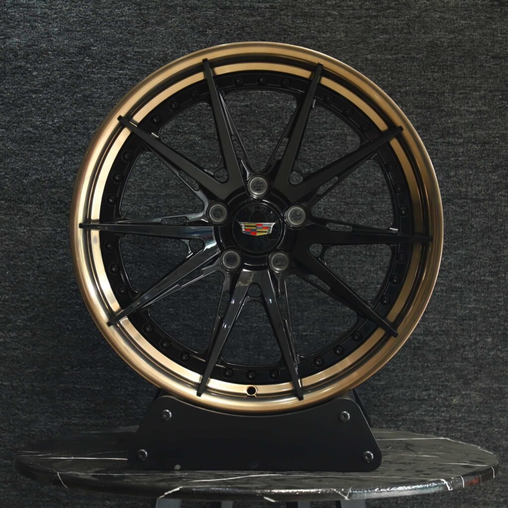 Cadillac Style Custom Finish 2-Piece Forged Wheels – Cadillac Escalade / Chevrolet Silverado Fitment (6-Lug)