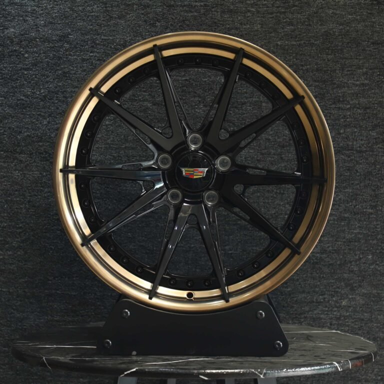 Cadillac Escalade wheels – Custom Finish 2-Piece, front view