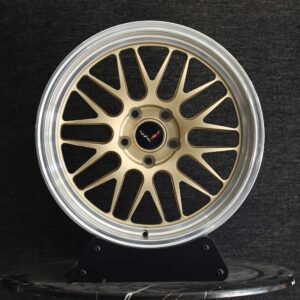 Corvette OEM-Style Matte Silver 10 Y-Spoke Deep Lip Forged Wheels – Chevrolet Corvette / Camaro Fitment (5-Lug)