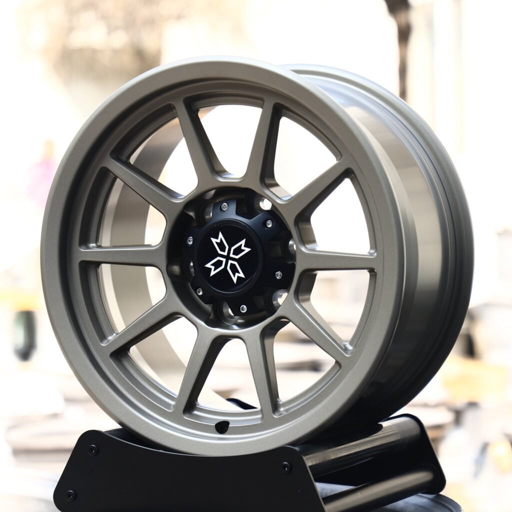 Ford F-150 wheels – Coffee Brown 10-Spoke, angled view