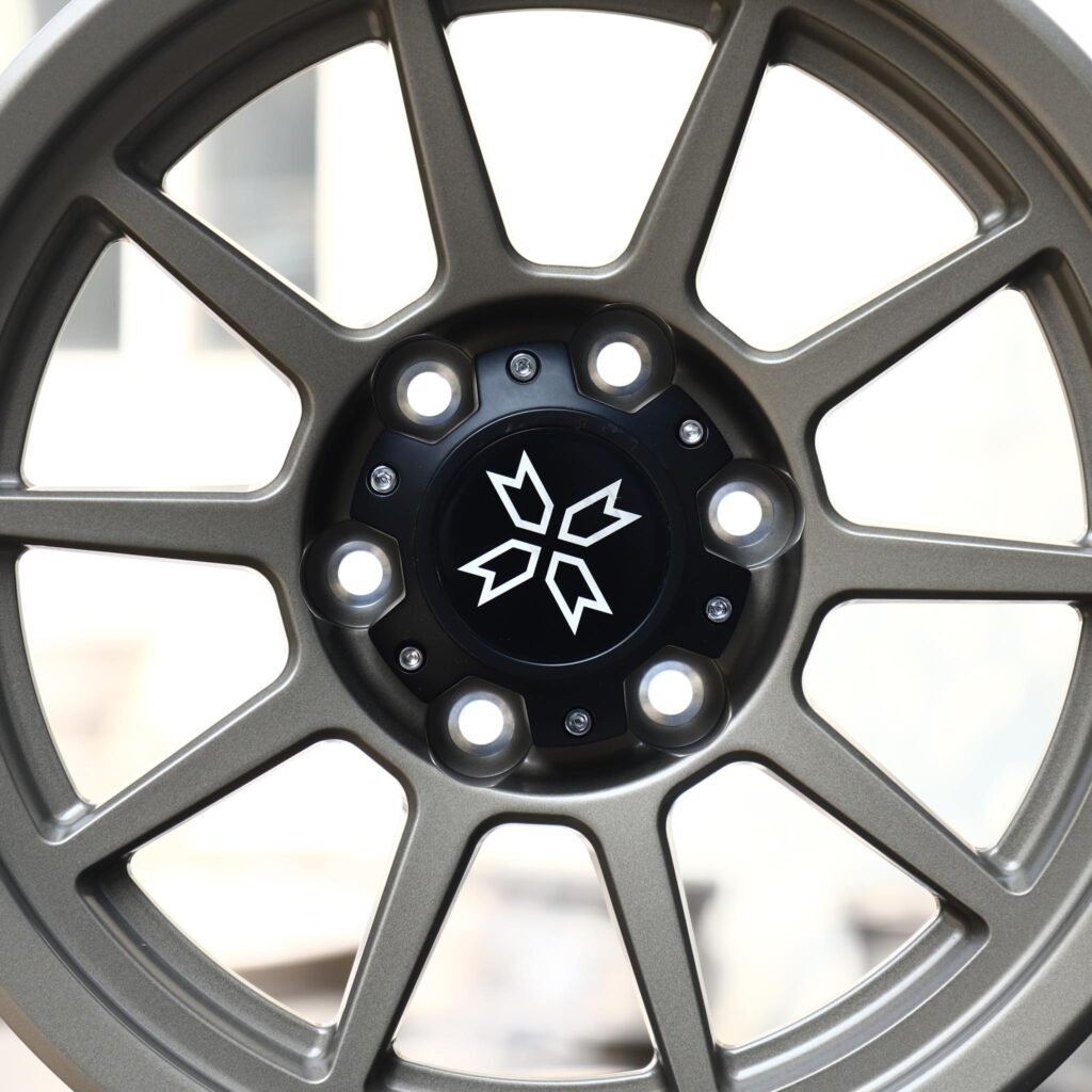 Toyota 4Runner wheels – Coffee Brown 10-Spoke, lip and barrel detail