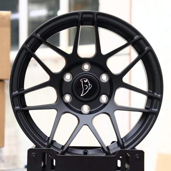 Chevrolet Silverado 1500 wheels – Gloss Black 10-Spoke, front view