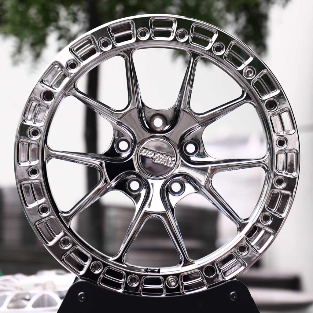 Полированные кованые бедлок-диски для Chevrolet Camaro и Ford Mustang, 10 спиц, многоспицевые — ANK-71188