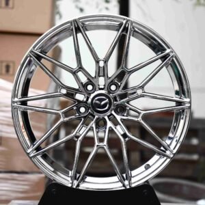 Chrome 10 Y-Spoke Forged Wheels – Mazda MX-5 / Mazda 3 Fitment (5-Lug)