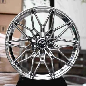 Mazda MX-5 / 3 Forged Wheels – Chrome 10 Y-Spoke