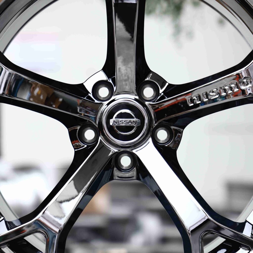 Chrome 5 Y-Spoke Forged Wheels - Nissan GT-R / Nissan 370Z Fitment (5-Lug) view 4
