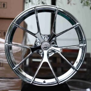 Chrome 5 Y-Spoke Forged Wheels – Volvo S60 / Volvo S90 Fitment (5-Lug)