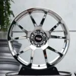 Cadillac OEM-Style Chrome 5 Twin-Spoke Off-Road Forged Wheels – Cadillac Escalade Fitment (6-Lug)