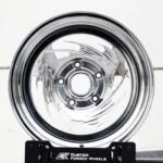 Ford Mustang / Chevrolet Corvette Forged Drag Racing Wheels – Chrome Aero Dish (5-Lug)