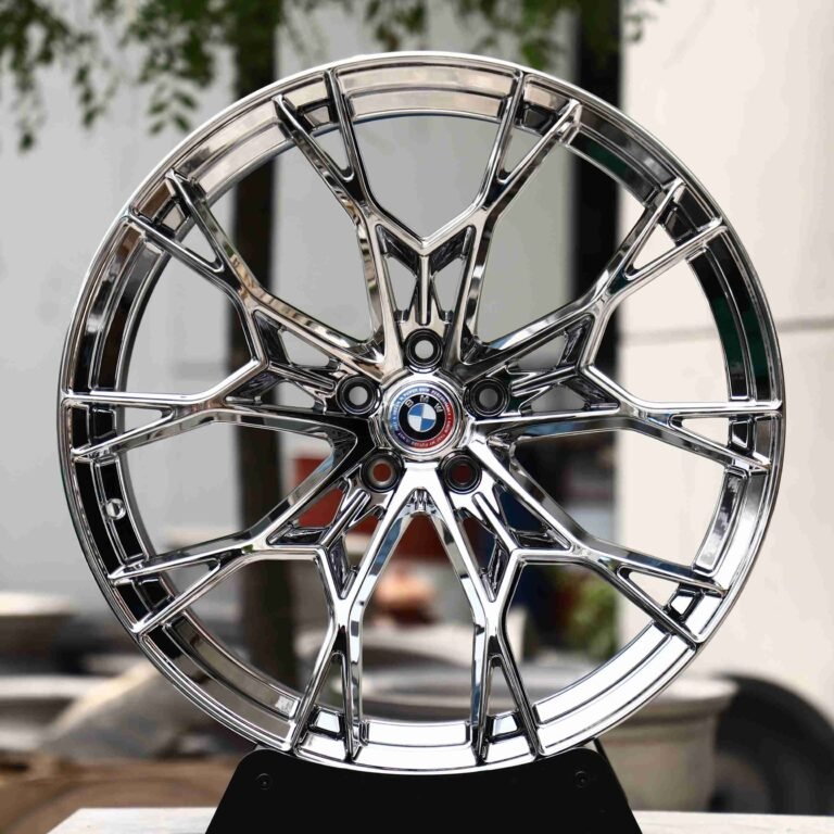 Ferrari 488 wheels – Chrome, front view