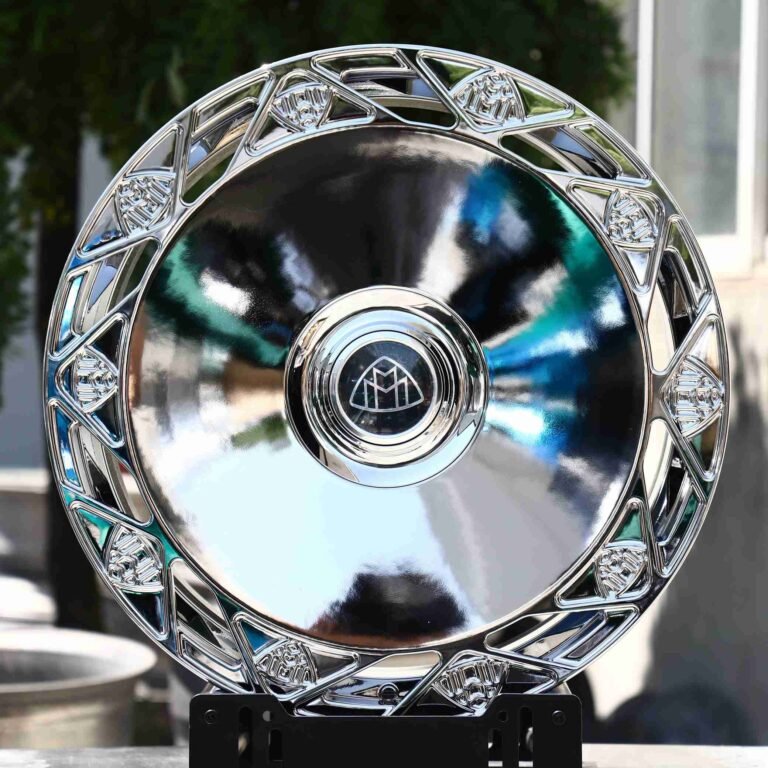 Mercedes-Benz S-Class wheels – Chrome, front view