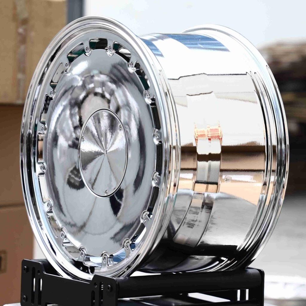 5x130 wheels – Chrome, side view