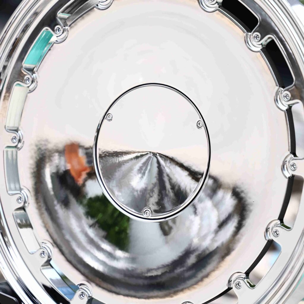 BMW M4 F82 wheels – Chrome, lip and barrel detail