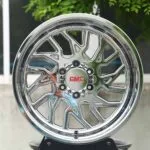 GMC OEM-Style Chrome H-Type Spoke Off-Road Forged Wheels – GMC Sierra / Yukon Fitment (6-Lug)