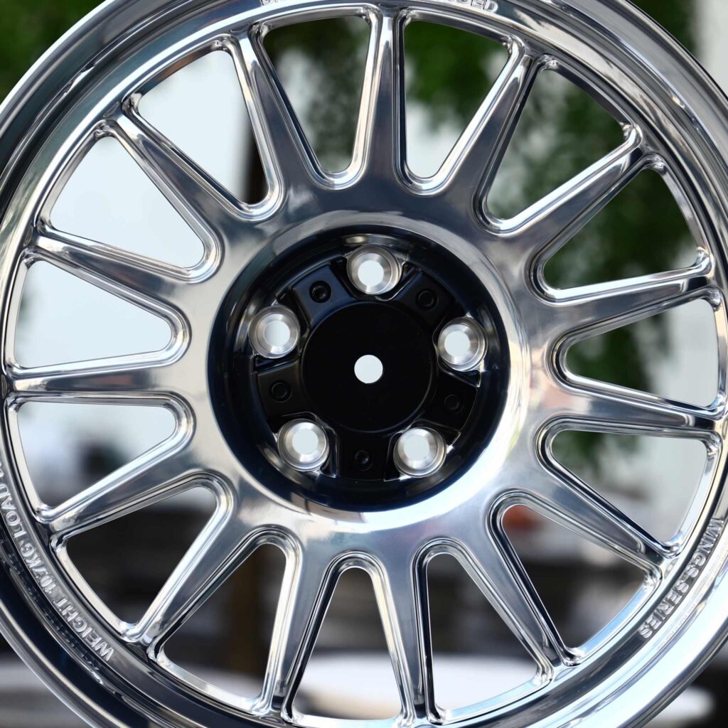 Audi A6 / Mercedes-Benz E-Class Forged Wheels – Chrome Multi-Spoke