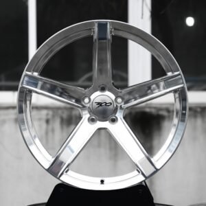 Chrysler OEM-Style Polished 5-Spoke Forged Wheels – Chrysler 300 Fitment (5-Lug)