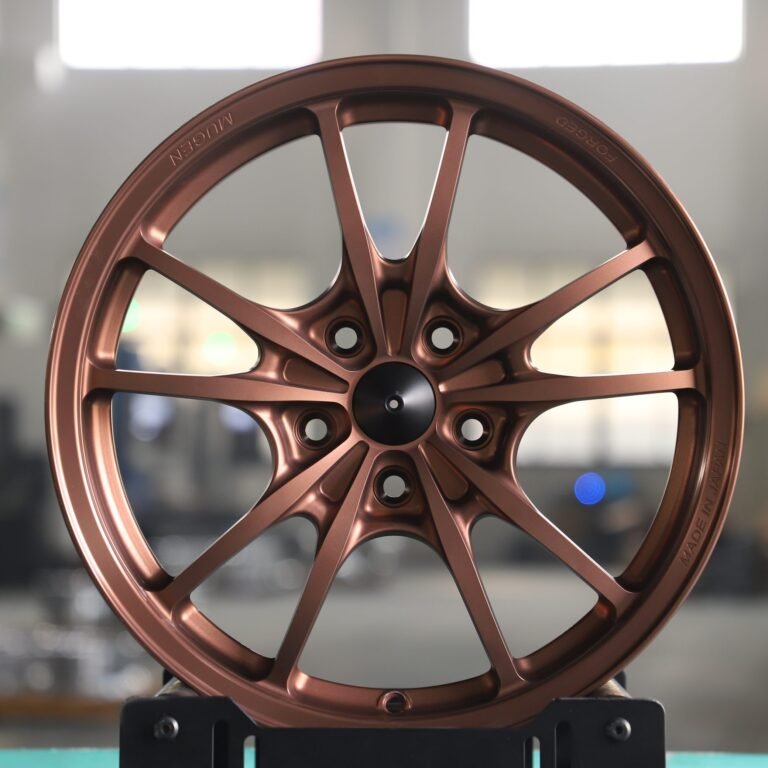 Nissan 370Z wheels – Copper 5-Spoke, front view