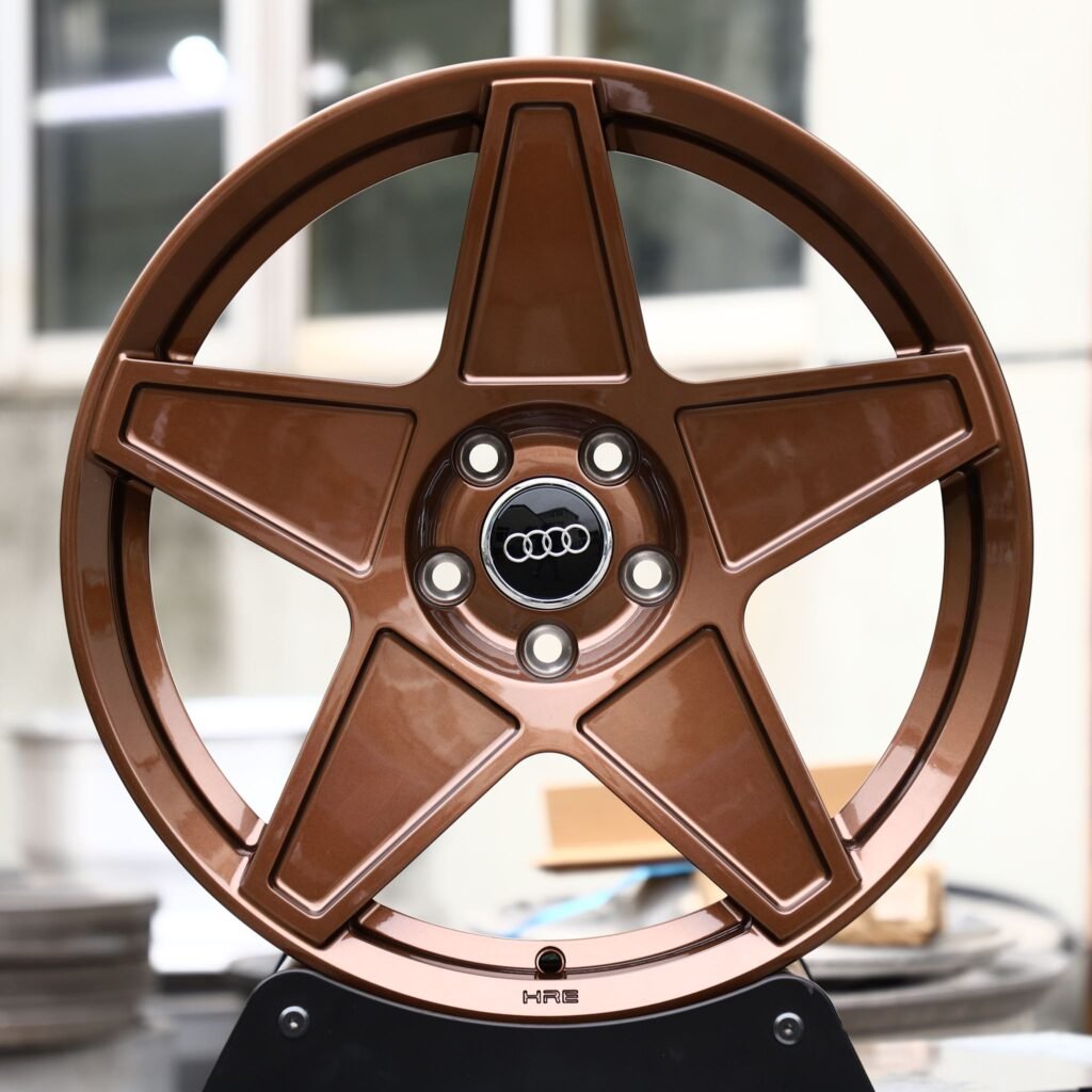 Copper Custom Forged Wheels - Audi A4 / Audi A6 Fitment (5-Lug) Monoblock forged wheel