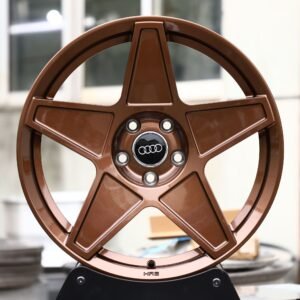 Copper Custom Forged Wheels – Audi A4 / Audi A6 Fitment (5-Lug)