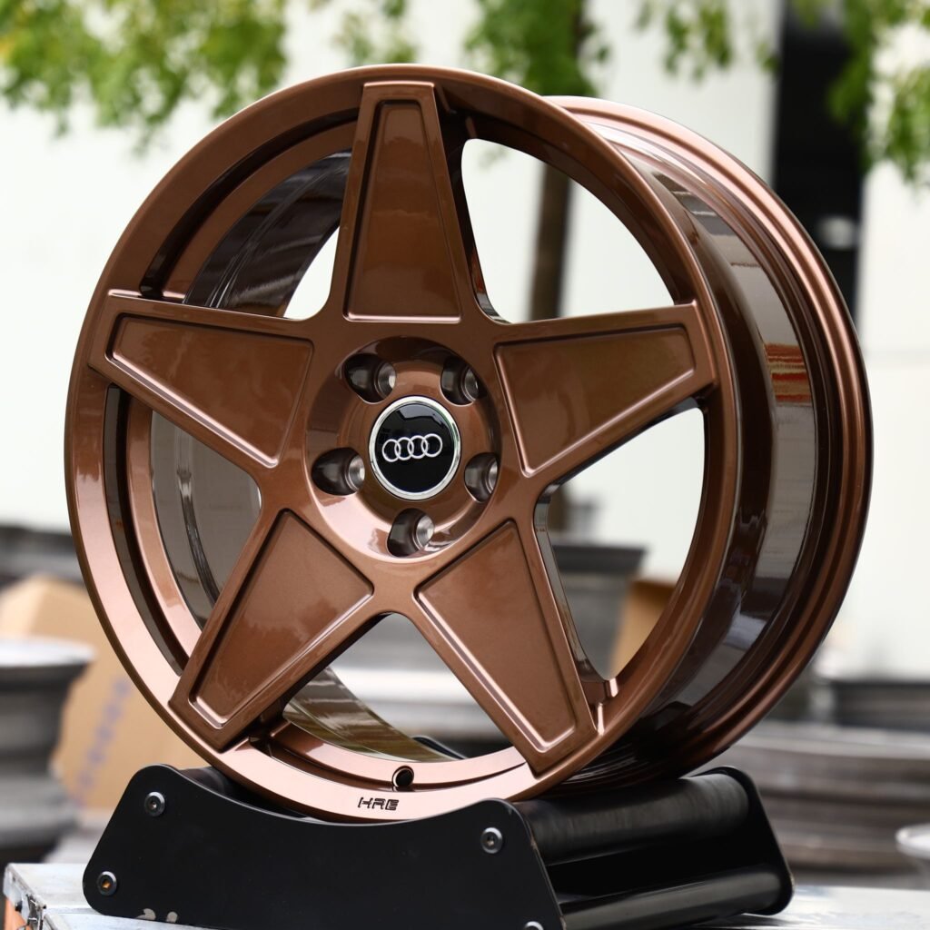 Copper Custom Forged Wheels - Audi A4 / Audi A6 Fitment (5-Lug) view 2