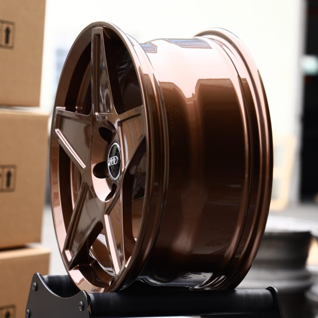Copper Custom Forged Wheels - Audi A4 / Audi A6 Fitment (5-Lug) view 3