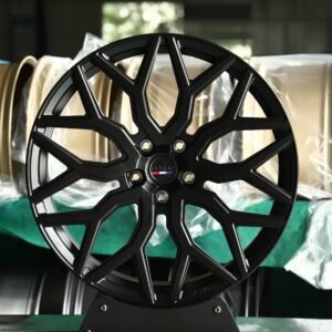 Corvette OEM-Style Gloss Black Web-Mesh Forged Wheels – Chevrolet Corvette C8 / Camaro 5th Gen Fitment (5-Lug)