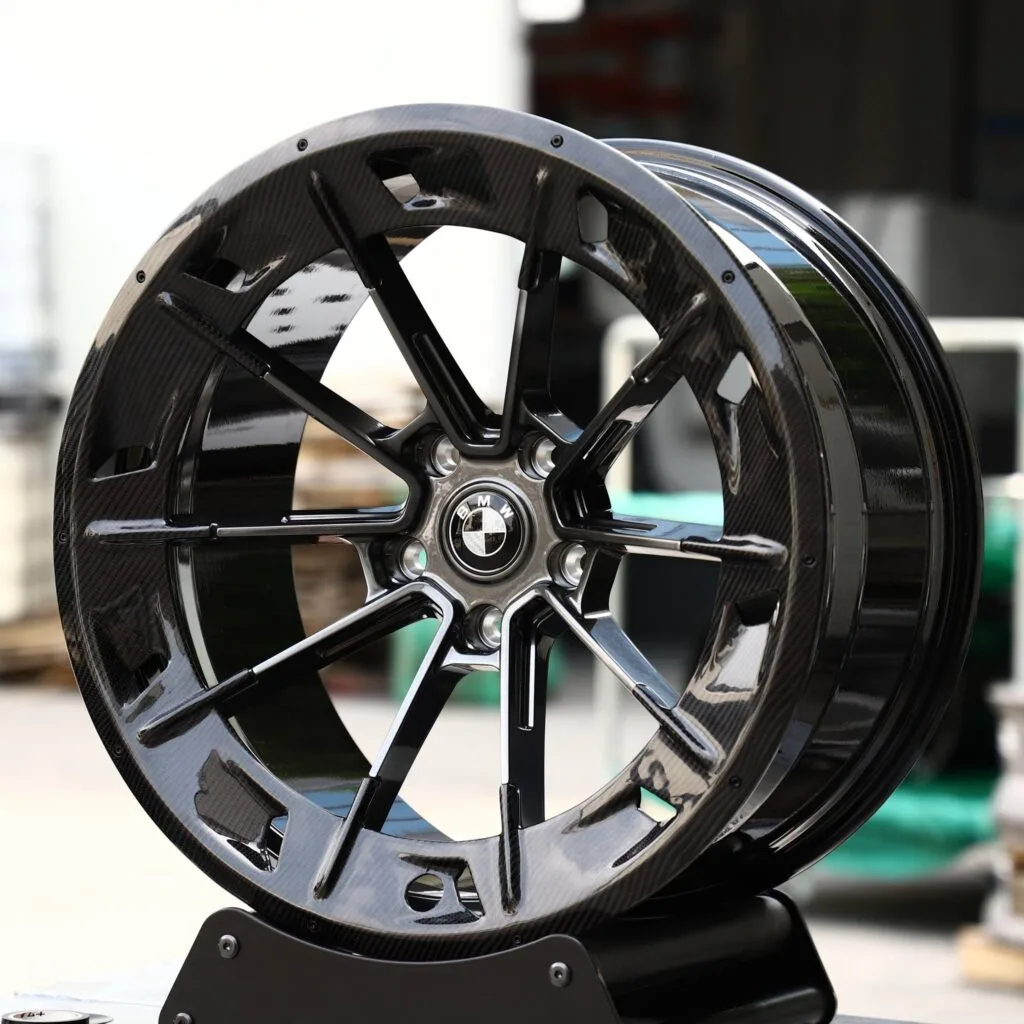 Custom Finish 10-Spoke Carbon Fibre Forged Wheels - BMW M3 / BMW M5 Fitment (5-Lug) view 2