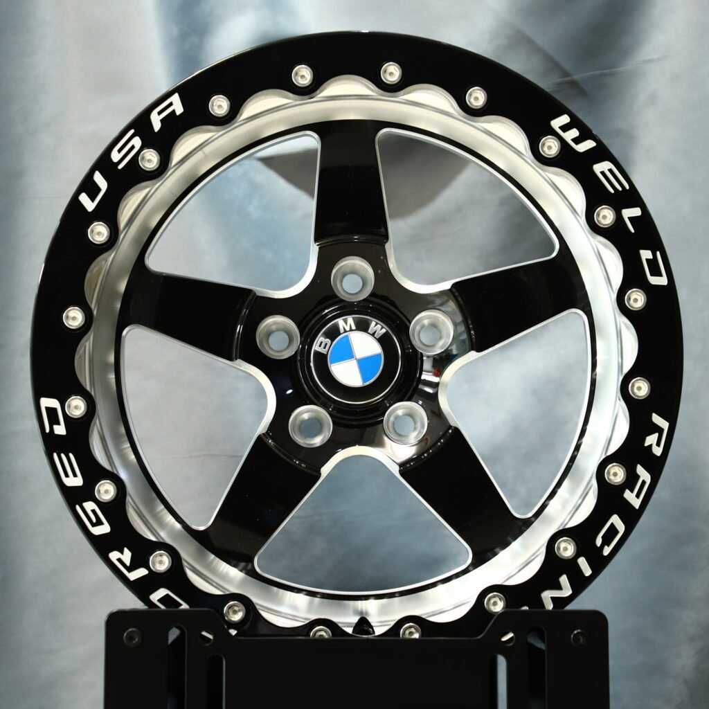 Chevrolet Camaro wheels – Custom Finish 10-Spoke Mesh Mirror Milled, front view