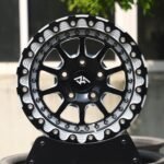 Ford Mustang / Chevrolet Corvette Drag Racing Beadlock Forged Wheels – 10-Spoke Mesh Mirror Milled – Design 2