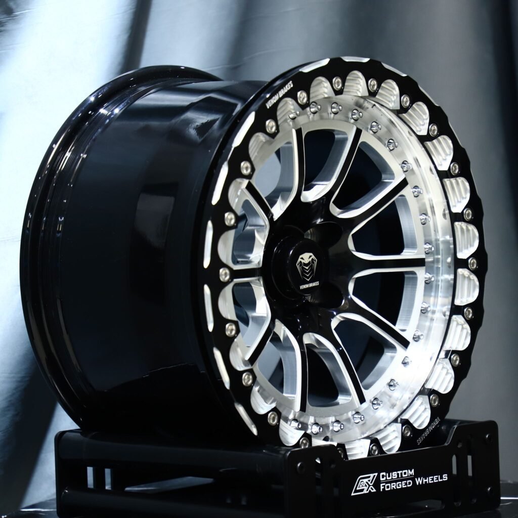 5x114.3 wheels – 10-Spoke Mesh Mirror Milled, side view
