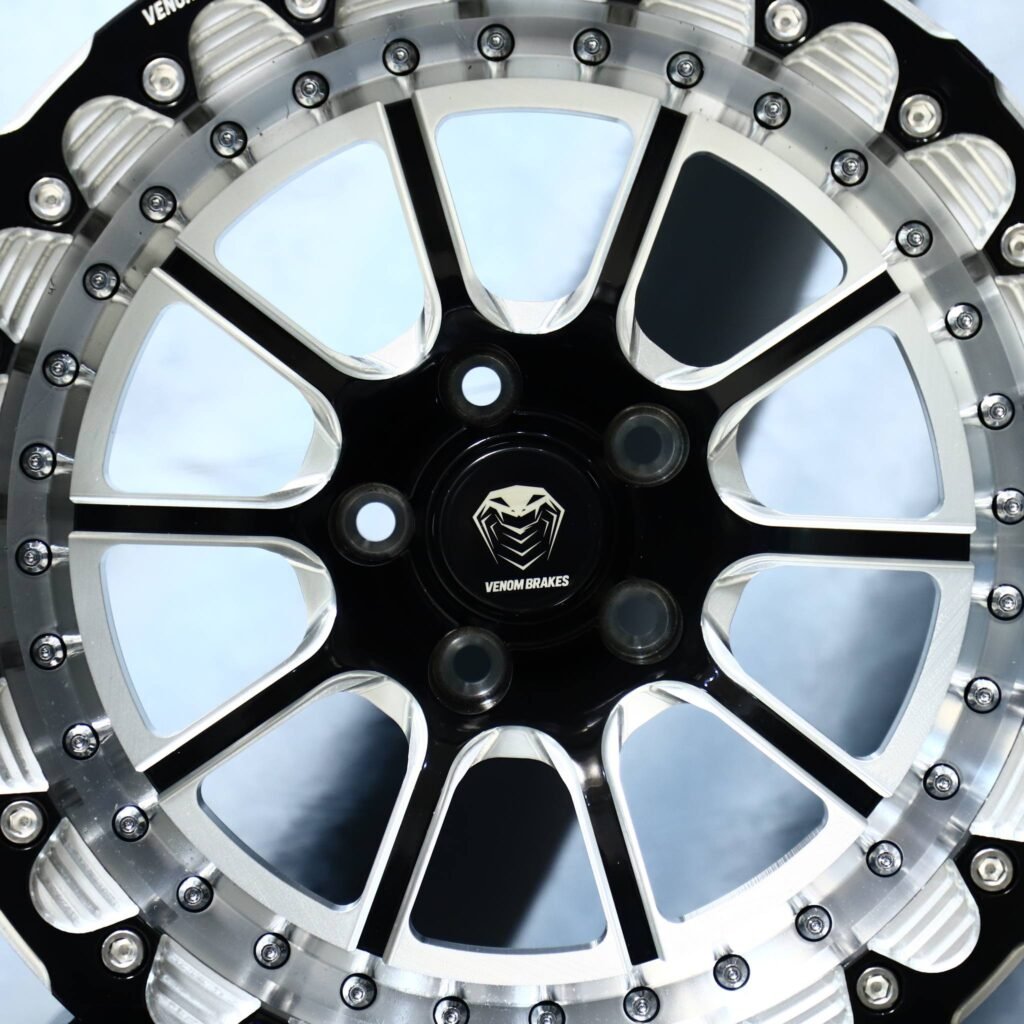 Dodge Challenger wheels – 10-Spoke Mesh Mirror Milled, lip and barrel detail