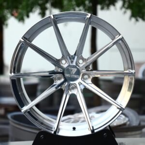 Audi RS3 / BMW M3 G80 Forged Wheels – Custom Finish 10-Spoke Mirror Polished
