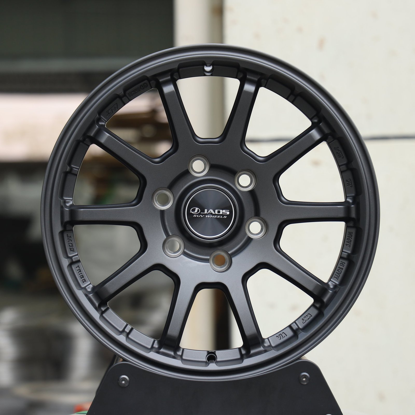 Toyota 4Runner wheels – Custom Finish 10-Spoke, front view