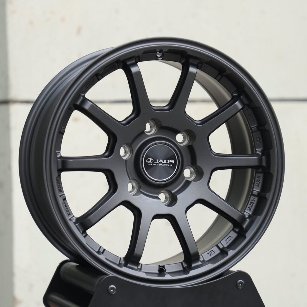 Toyota Tacoma wheels – Custom Finish 10-Spoke, angled view