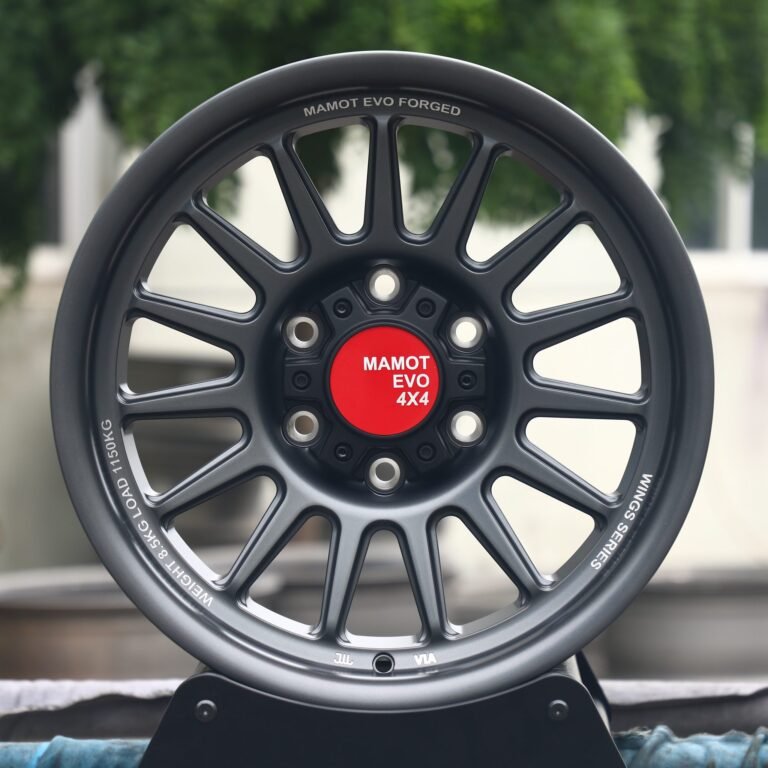 Toyota 4Runner wheels – Custom Finish 15-Spoke Deep Lip, front view