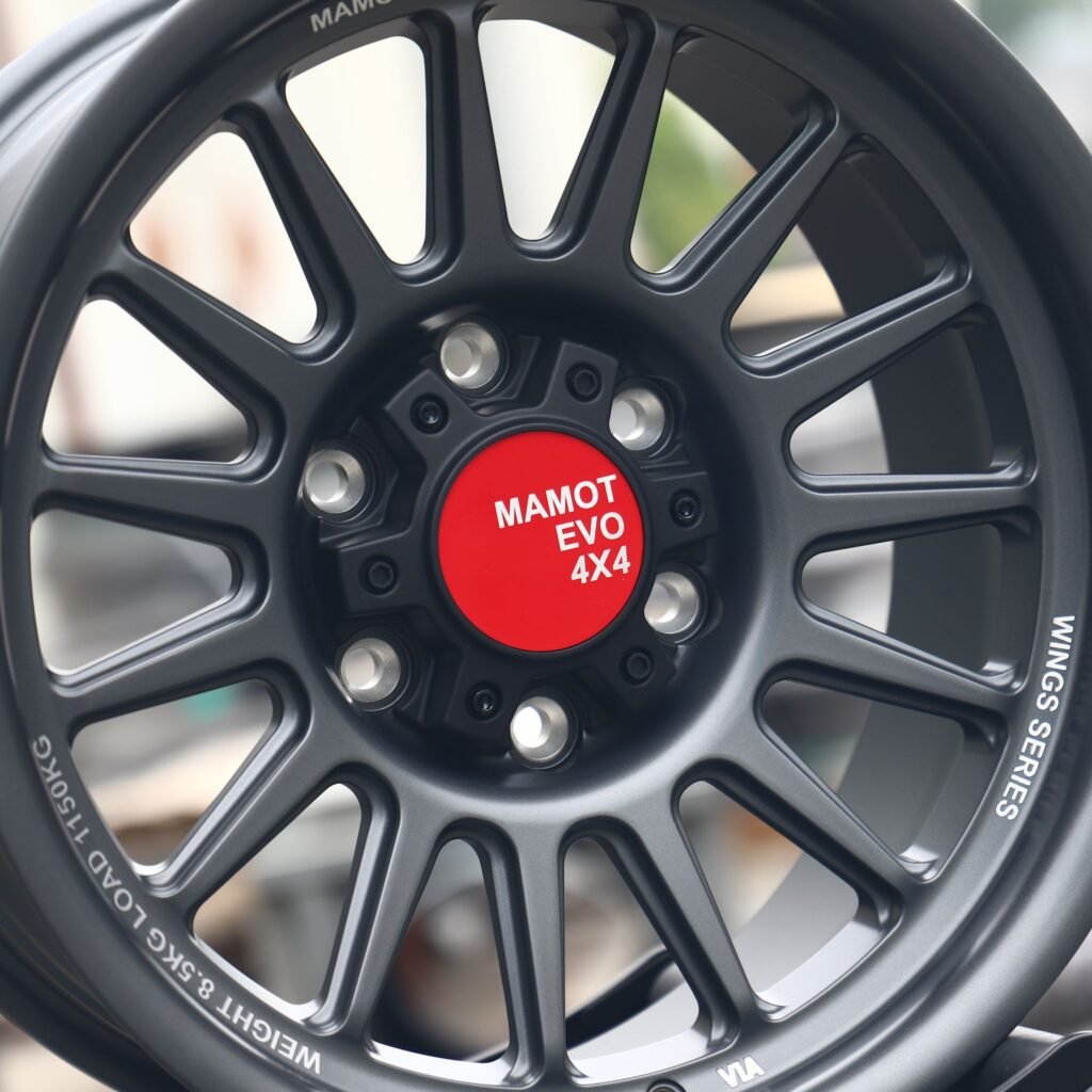 Chevrolet Silverado 1500 wheels – Custom Finish 15-Spoke Deep Lip, lip and barrel detail