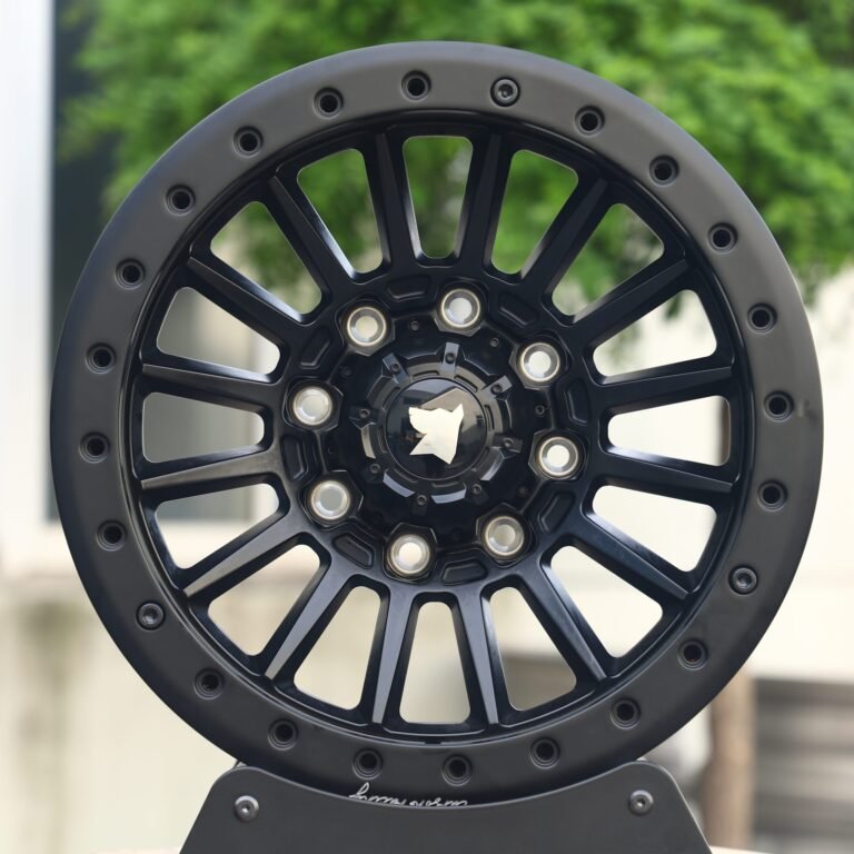 Ram 2500 wheels – Custom Finish 16-Spoke, front view